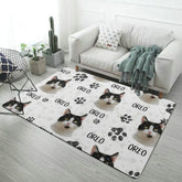 Colorful Upload Pet Image - Gift For Cat Lovers - Decorative Mat - Lovscape
